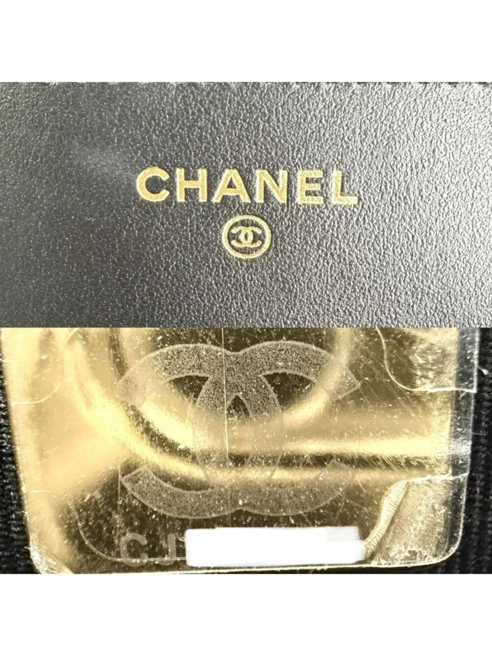 Chanel Chain Wallet Quilted Boy CC Logo Shoulder Bag Crossbody Boy Caviar